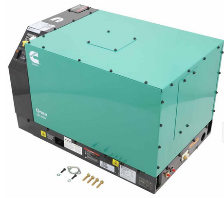 Cummins Onan QD 8000 RV Generator 8kW Diesel 120V Single Phase Liquid Cooled 8HDKAK-1046 Cummins