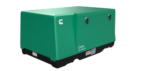 Cummins Onan QG 7000i DF RV Generator 7kW Dual Fuel Gas LP 120/240V Single Phase 7HGLCA-8312 EFI EVAP Cummins