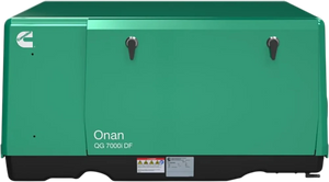 Cummins Onan QG 7000i DF RV Generator 7kW Dual Fuel Gas LP 120/240V Single Phase 7HGLCA-8312 EFI EVAP