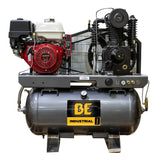 BE Power 23 CFM @ 175 PSI Gas Air Compressor with Honda GX390 Engine BE Power Equipment