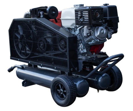 BE Power 16 CFM @ 175 PSI Gas Air Compressor / Generator with Honda GX390 Engine - AC138HEG2 BE Power Equipment
