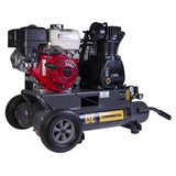BE Power 17.7 CFM @ 175 PSI Gas Air Compressor with Honda GX270 Engine - AC908HB2
