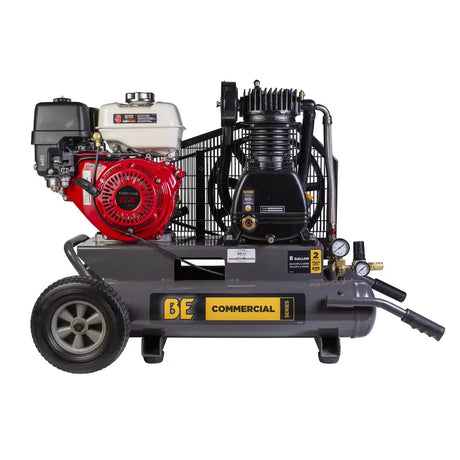 BE Power 17.7 CFM @ 175 PSI Gas Air Compressor with Honda GX270 Engine - AC908HB2