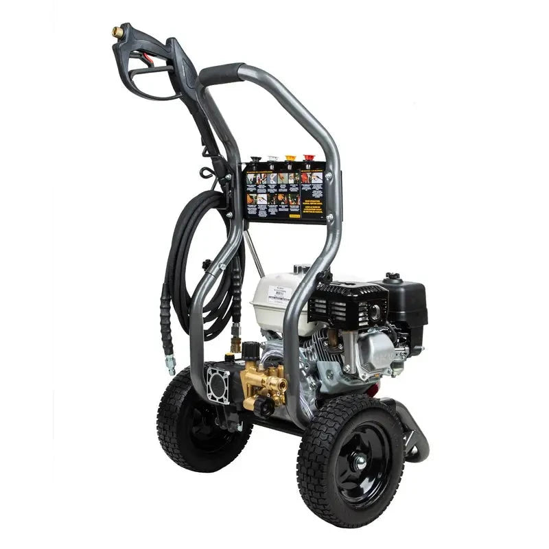 BE Power 3,200 PSI - 2.8 GPM Gas Pressure Washer with Honda GX200 Engine and AR Triplex Pump - BE3265HA BE Power Equipment