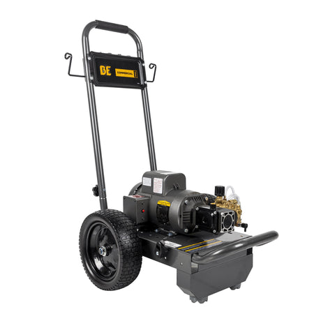 BE Power 1,500 PSI 3.0 GPM 3.0 HP Electric Pressure Washer with Baldor Electric Motor and AR Triplex Pump - B153EA