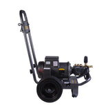 BE Power 2,000 PSI 3.5 GPM 5.0 HP Electric Pressure Washer with Baldor Motor and AR Triplex Pump - B205EA