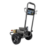 BE Power 2,000 PSI 3.5 GPM 5.0 HP Electric Pressure Washer with Baldor Motor and General Triplex Pump - B205EG