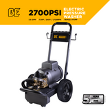 BE Power 2,700 PSI 3.5 GPM 7.5 HP Electric Pressure Washer with Baldor Motor and AR Triplex Pump - B2775EA
