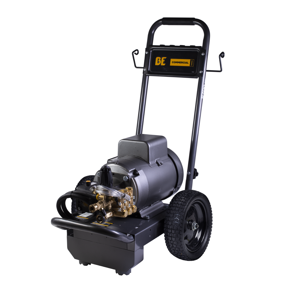 BE Power 2,700 PSI 3.5 GPM 7.5 HP Electric Pressure Washer with Baldor Motor and AR Triplex Pump - B2775EA