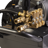 BE Power 2,000 PSI 3.5 GPM 5.0 HP Electric Pressure Washer with Baldor Motor and AR Triplex Pump - B205E34A