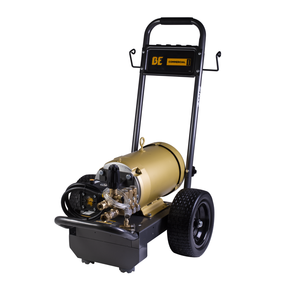 BE Power 3,000 PSI 4.5 GPM 10 HP Electric Pressure Washer with Baldor Motor and AR Triplex Pump - B3010E34AHE