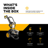 BE Power 2,700 PSI 1.3 GPM Electric Pressure Washer with AR Axial Pump - P2713EN