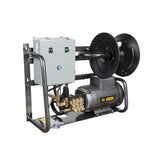 BE Power 3,000 PSI 4.0 GPM 7.5 HP Electric Pressure Washer with Baldor Motor and AR Triplex Pump - X-2775FW1A BE Power Equipment