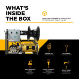 BE Power 3,200 PSI 4.0 GPM 10 HP Electric Pressure Washer with 10 HP - 3 Phase Baldor Motor and General Triplex Pump - X-3010FW3GENHT BE Power Equipment