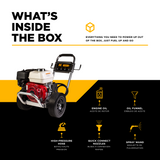 BE Power 3,100 PSI 3.1 GPM Cold Water Gas Pressure Washer - B3165HAAS