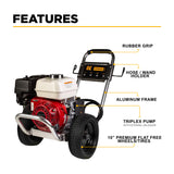 BE Power 3,100 PSI 3.1 GPM Cold Water Gas Pressure Washer - B3165HACS