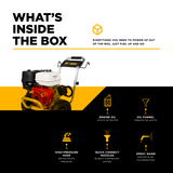 BE Power 3,100 PSI 3.1 GPM Cold Water Gas Pressure Washer - B3165HAGS