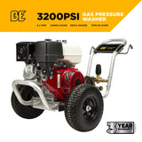 BE Power 3,200 PSI 5.2 GPM Cold Water Gas Pressure Washer - B3213HABCS BE Power Equipment