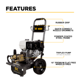 BE Power 3,200 PSI 5.2 GPM Cold Water Gas Pressure Washer - B3213HCS