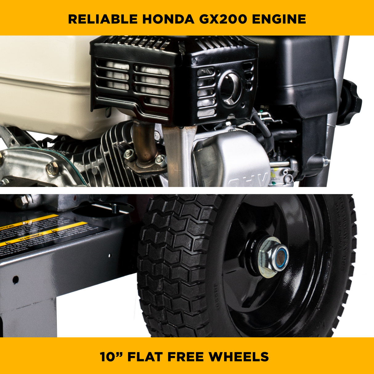 BE Power 3,200 PSI 5.2 GPM Cold Water Gas Pressure Washer - B3213HCS