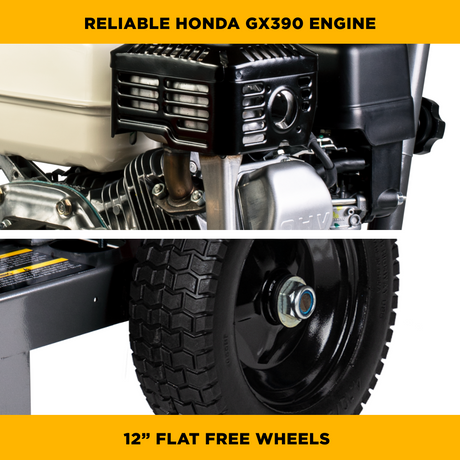 BE Power 4,200 PSI 4.2 GPM Cold Water Gas Pressure Washer - B4213HAAS