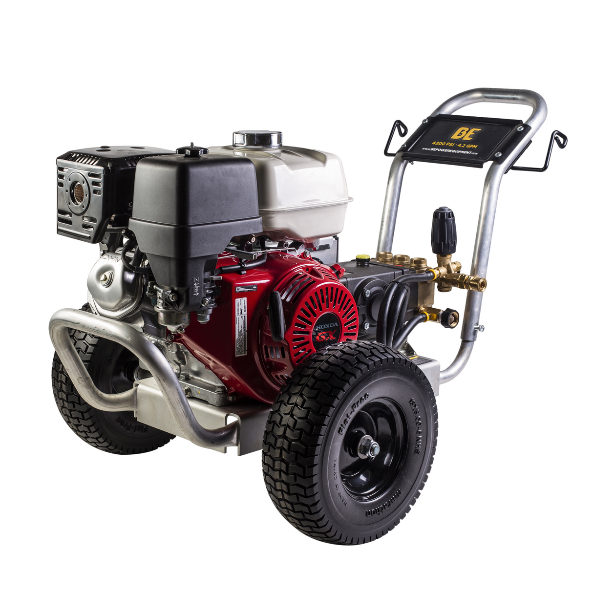 BE Power 4,200 PSI 4.2 GPM Cold Water Gas Pressure Washer - B4213HABGS