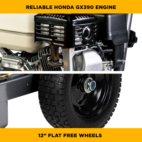 BE Power 4,200 PSI 4.2 GPM Cold Water Gas Pressure Washer - B4213HACS