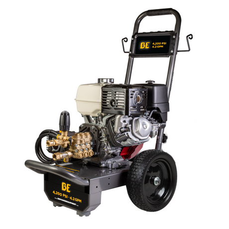BE Power 4,200 PSI 4.2 GPM Cold Water Gas Pressure Washer - B4213HA