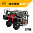 BE Power 5,000 PSI 5.0 GPM Cold Water Gas Pressure Washer - PE-5024HWEBCOM BE Power Equipment