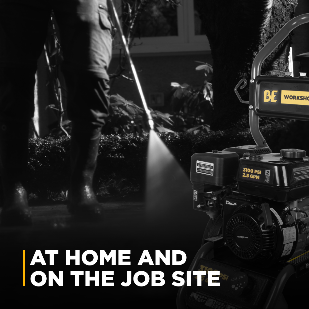 BE Power 3,200 PSI 2.5 GPM Cold Water Gas Pressure Washer - BE327PX