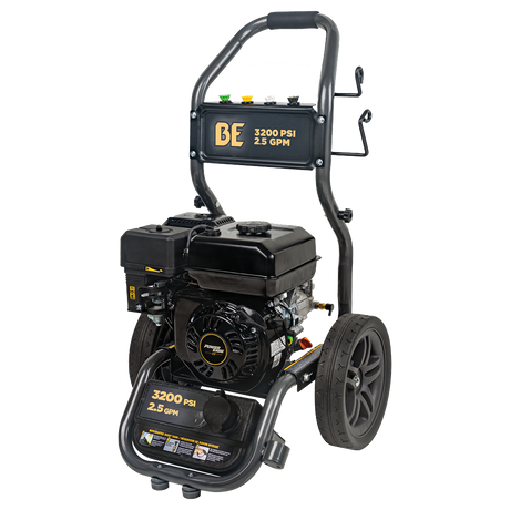 BE Power 3,200 PSI 2.5 GPM Cold Water Gas Pressure Washer - BE327PX