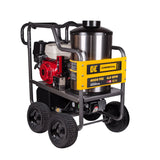 BE Power 4,000 PSI - 4.0 GPM Hot Water Pressure Washer with Honda GX390 Engine and General Triplex Pump - HW4013HG BE Power Equipment