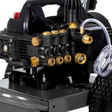 BE Power 1,500 PSI 1.6 GPM 1.5 HP Electric Pressure Washer with Powerease Motor and Triplex Pump - B1515EN
