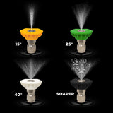 BE Power 2,300 PSI 1.7 GPM Electric Pressure Washer with Powerease Motor and AR Axial Pump - P2314EN