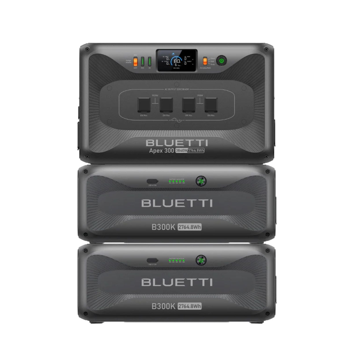 BLUETTI Apex 300 Portable Power Station | 2764.8Wh | 3840W | 2400W Solar Input