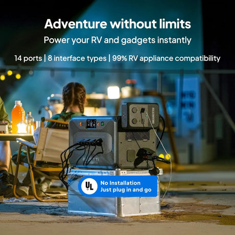 BLUETTI Apex 300 Portable Power Station | 2764.8Wh | 3840W | 2400W Solar Input