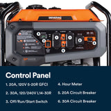 Gena GP5500E Gasoline 5500W/6875W Portable Generator  Electric Start  COsense®