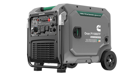 P11000iTF 11,000-Watt Tri-Fuel Portable Inverter Generator – Natural Gas, Propane & Gas – Clean Power for Home Backup Cummins