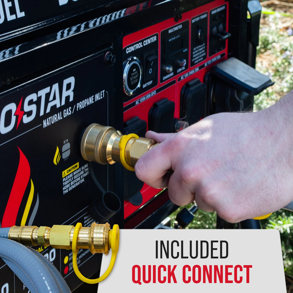 DuroStar DS13000MXT Tri Fuel Portable Generator 13000W Mr. Volt, Inc.