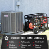 DuroStar DS13000MX Dual Fuel Portable Generator 13000W DuroStar