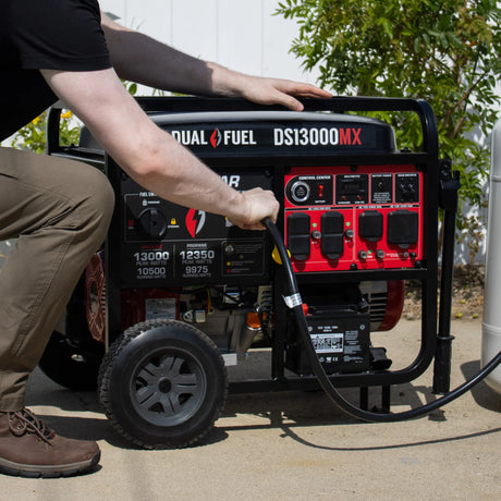 DuroStar DS13000MX Dual Fuel Portable Generator 13000W DuroStar