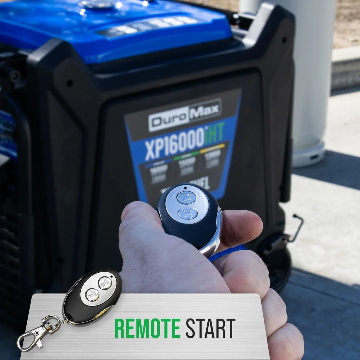DuroMax XP16000iHT Tri-Fuel Inverter Generator