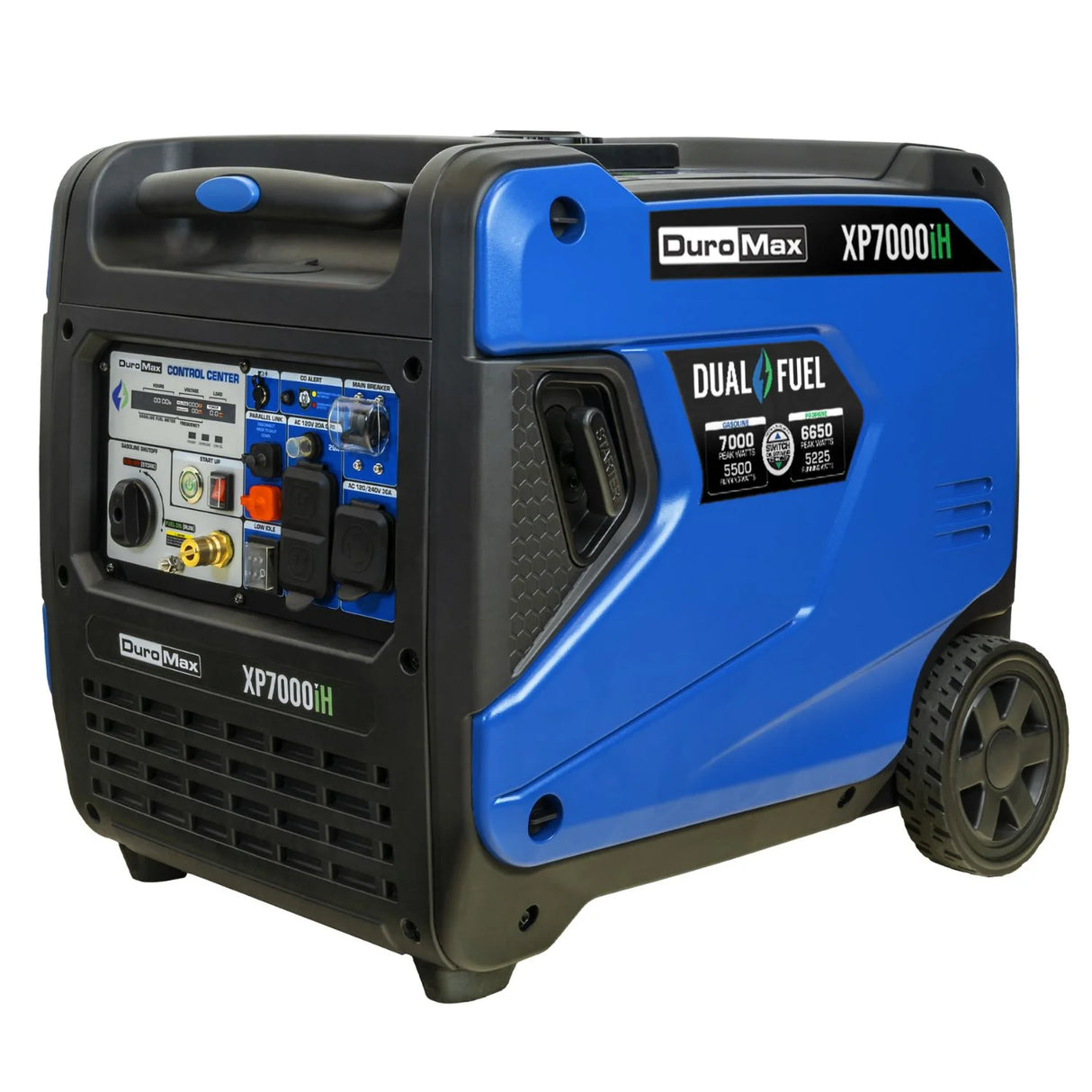 DuroMax XP7000iH Dual Fuel Inverter Generator