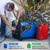 DuroMax XP7000iH Dual Fuel Inverter Generator