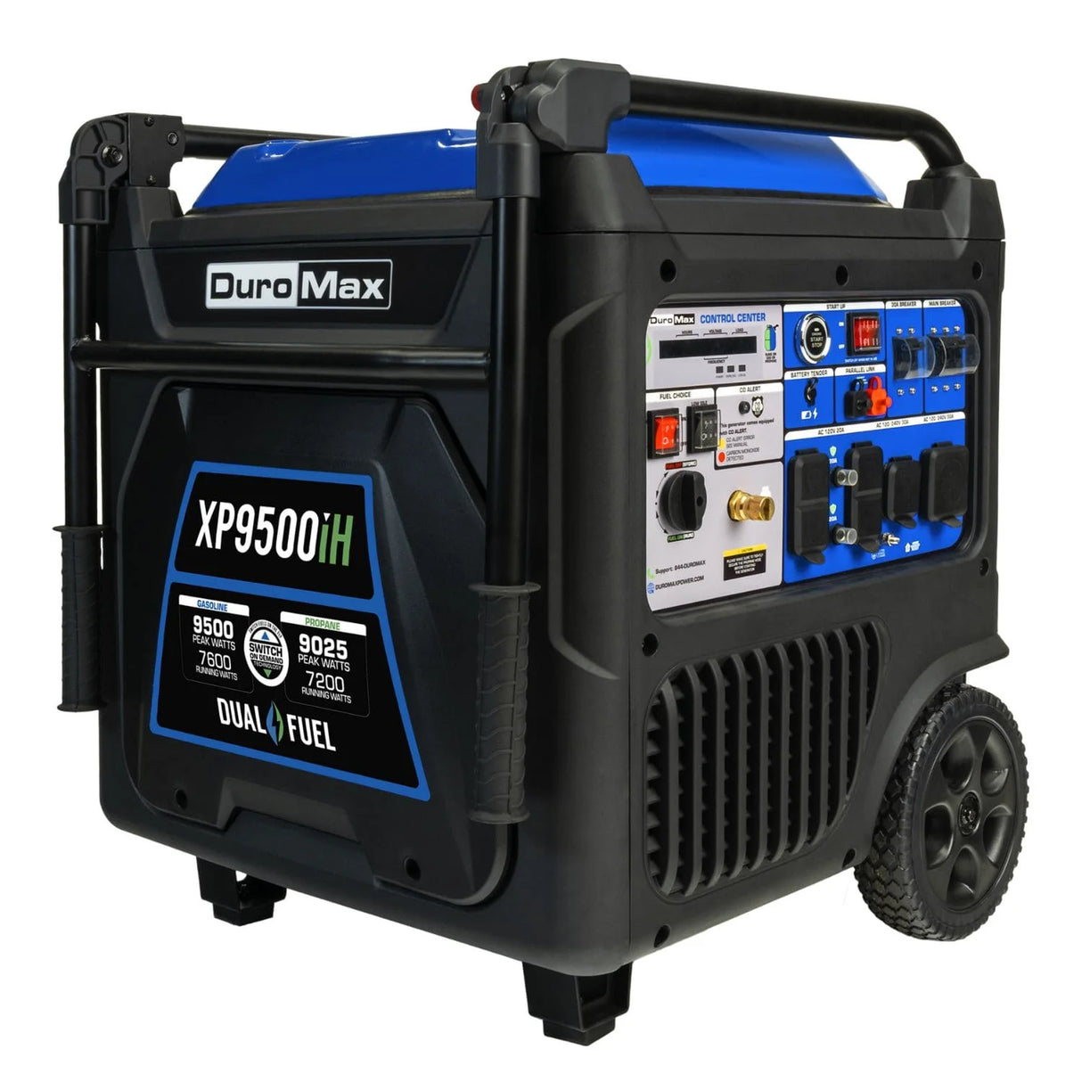 DuroMax XP9500iH Dual Fuel Inverter Generator