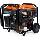 Generac GP7500 DF 49ST CO Portable Generator with Electric/Pull Start, Gasoline/LP, 7500/6800W Rated