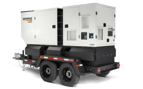 Generac Magnum Mobile generator on a white background