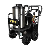 BE Power 3000PSI 3.0GPM Hot Water Pressure Washer with Honda GX200 Engine and General Triplex Pump - HW2765HG BE Power Equipment