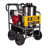 BE Power 4,000 PSI - 4.0 GPM Hot Water Pressure Washer with Honda GX390 Engine and General Triplex Pump - HW4013HG BE Power Equipment