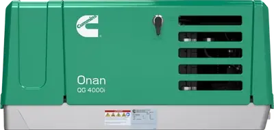 Cummins Onan QG 4000i RV Generator 4kW EFI Gasoline 120V Single Phase 4HGLBA-8306 EVAP Cummins